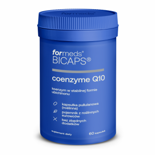 ForMeds Bicaps Coenzyme Q10 (Koenzym Q10) 60 Kapsułek