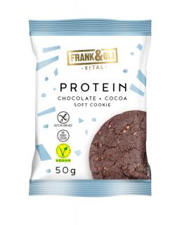 FrankOli Ciastko Proteinowe Brownie bez dodatku cukru 50g