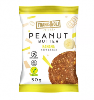 FrankOli Soft Cookie Peanut Butter Banana 50g