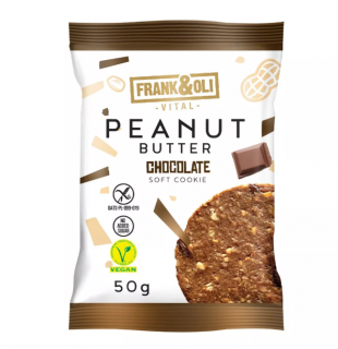 FrankOli Soft Cookie Peanut Butter Chocolate 50g