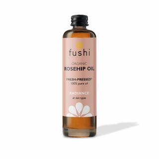 FUSHI Organic Rosehip Seed Oil - Olej z organicznej dzikiej róży (100 ml)