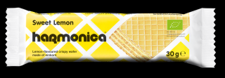 Harmonica wafelek z samopszy z kremem mleczno  cytrynowym bio 30 g