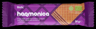 Harmonica wafelek z samopszy z kremem mleczno  kakaowym z probiotykami bio 30 g