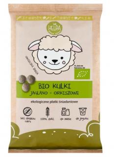 Helpa kulki jaglano  orkiszowe bez dodatku cukrów bio 160 g