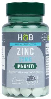 HOLLAND  BARRETT High Strength Zinc 25 mg (120 tabl.)