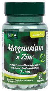 Holland  Barrett Magnez i cynk 90 tabletek