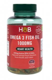 HOLLAND  BARRETT Omega-3 Fish Oil 1000 mg (60 kaps.)