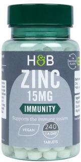 HOLLAND  BARRETT Zinc 15 mg (240 tabl.)