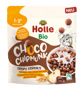 Holle kulki zbożowe kakaowa wiewiórka bez dodatku cukrów od 1 roku fair trade bio 125 g