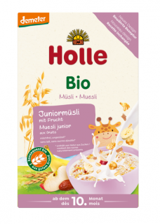 Holle musli junior z owocami od 10 miesiąca demeter bio 250 g