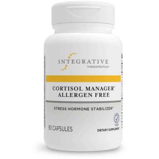 INTEGRATIVE THERAPEUTICS Cortisol Manager Allergen Free 90 Kapsułek wegetariańskich