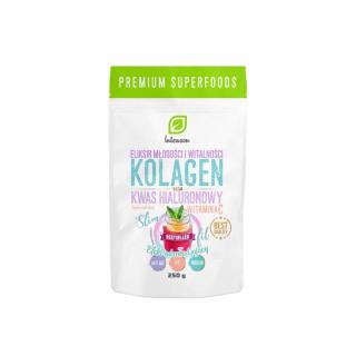 Intenson Kolagen + Witamina C + Kwas Hialuronowy 250g