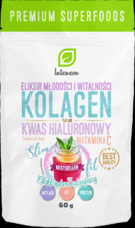 Intenson Kolagen + Witamina C + Kwas Hialuronowy 60g