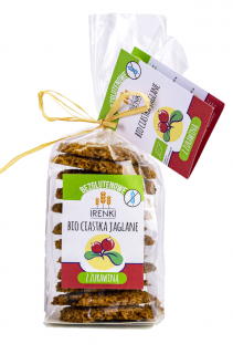 Irenki ciastka jaglane z żurawiną bezglutenowe bio 150 g