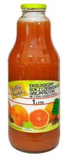 Jaffa gold sok z czerwonych grejpfrutów nfc bio 1 l