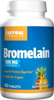 JARROW FORMULAS Bromelain (Bromelaina) 60 Tabletek