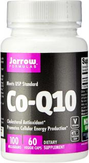 JARROW FORMULAS Co-Q10 100mg (Koenzym Q10 - Ubiquinon) 60 Kapsułek