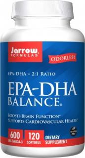 JARROW FORMULAS EPA-DHA Balance - 120 kapsułek żelowych