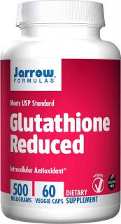 JARROW FORMULAS Glutathione Reduced (Glutation - Antyoksydant) 60 kapsułek