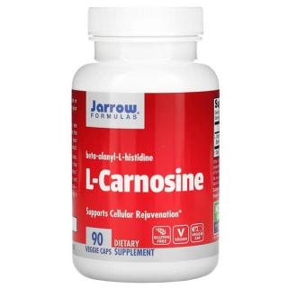 JARROW FORMULAS L-Carnosine (L-karnozyna) 90 Kapsułek wegetariańskich