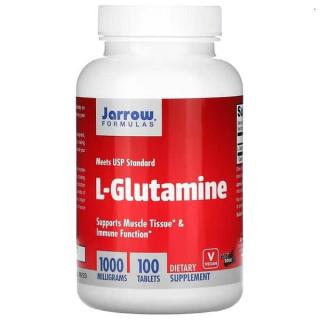 JARROW FORMULAS L-Glutamine 1000mg (L-Glutamina) 100 Tabletek