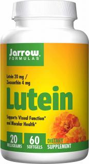 JARROW FORMULAS Lutein (Luteina, Ochrona wzroku) 60 Softgels