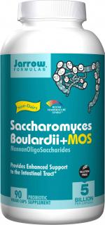 JARROW FORMULAS Saccharomyces Boulardii + MOS (Probiotyk) - 90 kapsułek wegetariańskich