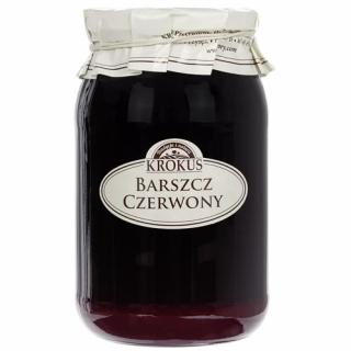 Krokus barszcz czerwony bezglutenowy 830 ml
