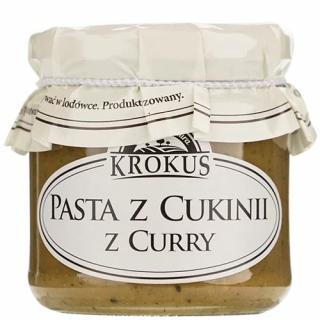 Krokus pasta z cukinii i ciecierzycy z curry bezglutenowa 180 g