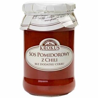 Krokus sos pomidorowy z chili bez dodatku cukrów 340 g
