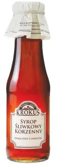 Krokus syrop śliwkowy korzenny 355 g (280 ml)