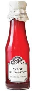 Krokus syrop truskawkowy bezglutenowy 355 g (280 ml)