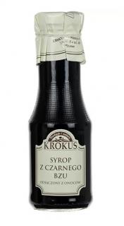 Krokus syrop z czarnego bzu bezglutenowy 355 g (280 ml)
