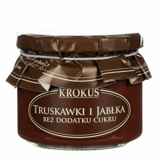 Krokus truskawki i jabłka bez dodatku cukrów 310 g