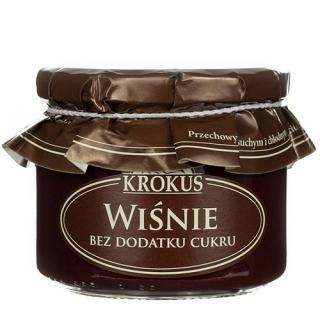 Krokus wiśnie i jabłka bez dodatku cukrów 310 g