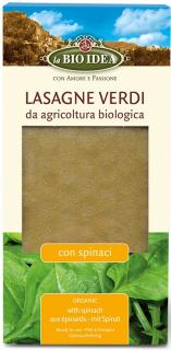 La bio idea makaron (semolinowy ze szpinakiem) lasagne bio 250 g