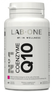 LAB ONE N1 Coenzyme Q10 - CoQ10 (Koenzym Q10) - 60 kapsułek wegańskich