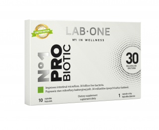 LAB ONE N1 ProBiotic (Probiotyk) 10 kapsułek wegańskich
