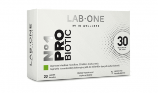 LAB ONE N1 ProBiotic (Probiotyk) - 30 kapsułek wegańskich