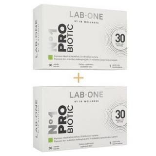 LAB ONE N1 ProBiotic (Probiotyk Zestaw 2 Opakowania) - 2 x 30 kapsułek wegańskich