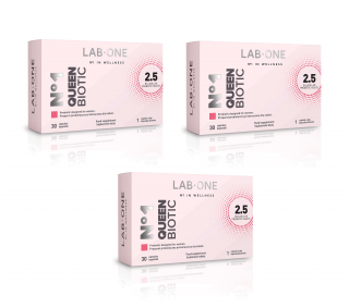 LAB ONE N1 QueenBiotic (Probiotyk dla Kobiet) 3 x 30 Kapsułek