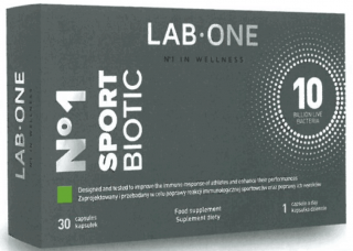 LAB ONE N1 SportBiotic (Probiotyk) - 30 kapsułek wegańskich
