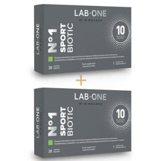 LAB ONE N1 SportBiotic (Probiotyk Zestaw 2 Opakowania) - 2 x 30 kapsułek wegańskich