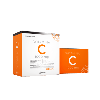 LABORELL Witamina C 1000mg (Odporność) 100 Kapsułek