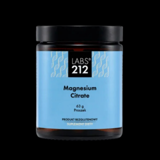 LABS212 Magnesium citrate (Cytrynian magnezu) 63g