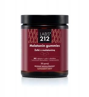 LABS212 Melatonin - Żelki z melatoniną (30 żelek)