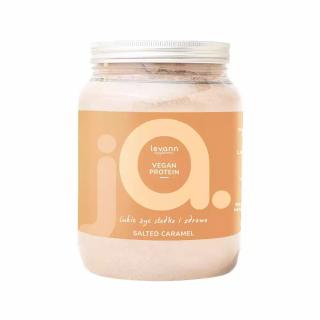 LEVANN Vegan Protein (Białko roślinne, wegańskie) 500g Słony Karmel