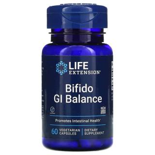 LIFE EXTENSION Bifido GI Balance (Zdrowie jelit) 60 Kapsułek wegetariańskich