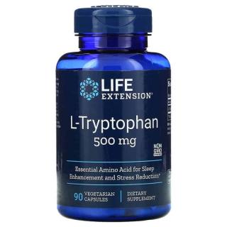 LIFE EXTENSION L-Tryptophan (L-Tryptofan) 90 Kapsułek wegetariańskich