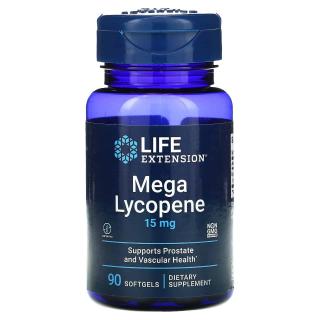 LIFE EXTENSION Mega Lycopene (Likopen) 90 Kapsułek żelowych